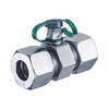 Test coupling with straight 24° fitting SMK-10-06L-G-W3-MS